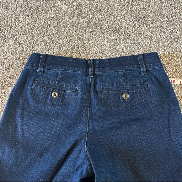 [Gloria Vanderbilt] Blue Jean Shorts with Rolled Hems - Picture 8 of 8